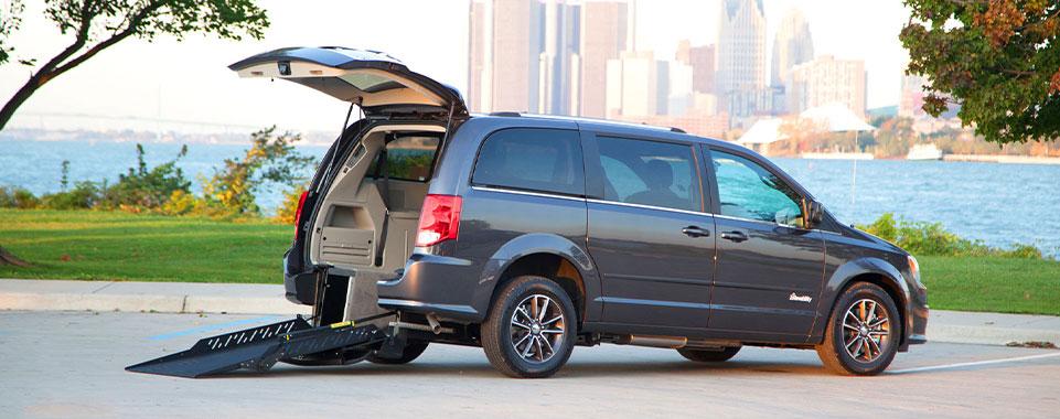 Patriot Mobility Inc. - Dodge Caravan Rear Entry Ramp